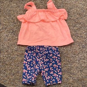 Cute shorts and tank outfit